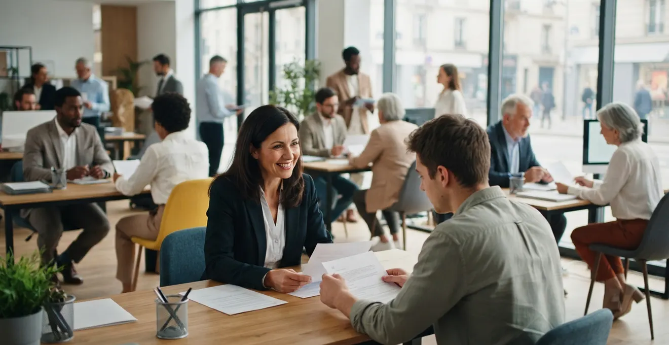 une agence d’intérim accompagne votre recherche d’emploi